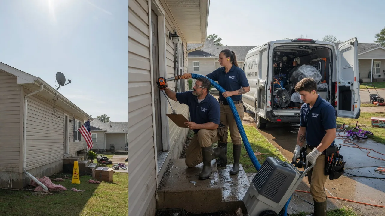 Ceiling Water Damage Restoration in Manson, IA near me